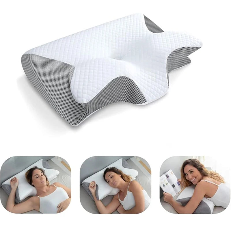 SomniaFlex™ Soulagement Cervical & Sommeil Réparateur